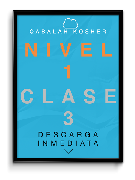 Qabalah Kosher - Nivel 1 - Clase 3 - 4 Pasos para manejar el estrés sin químicos